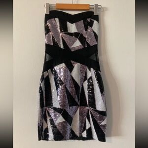 3/$35 Sequin strapless dress